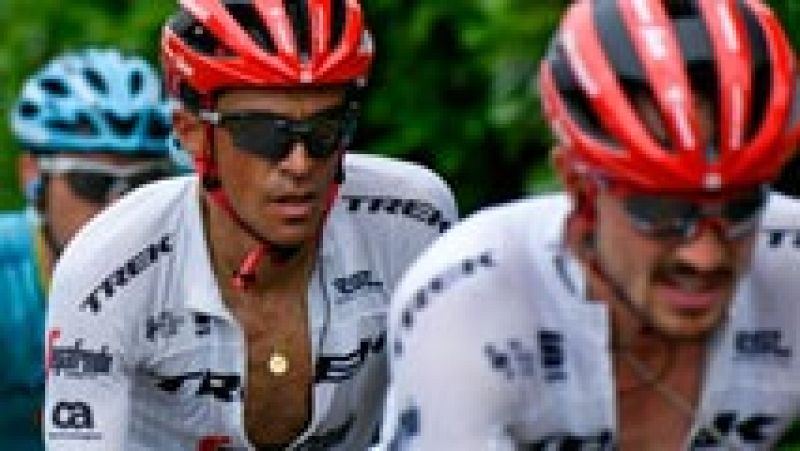 Contador: "Si me recupero de los golpes, la tercera semana será entretenida"