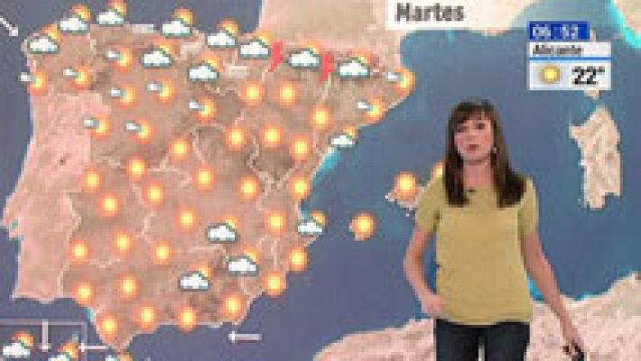 El tiempo - Vuelve el calor al interior peninsular