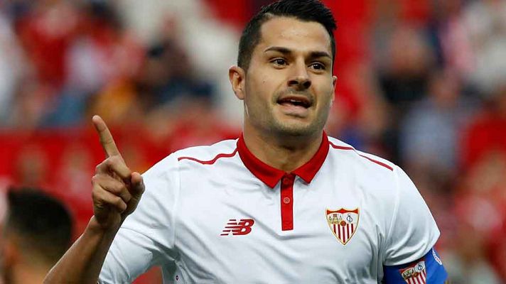 Telediario 1 - Vitolo renueva con el Sevilla y planta al Atlético