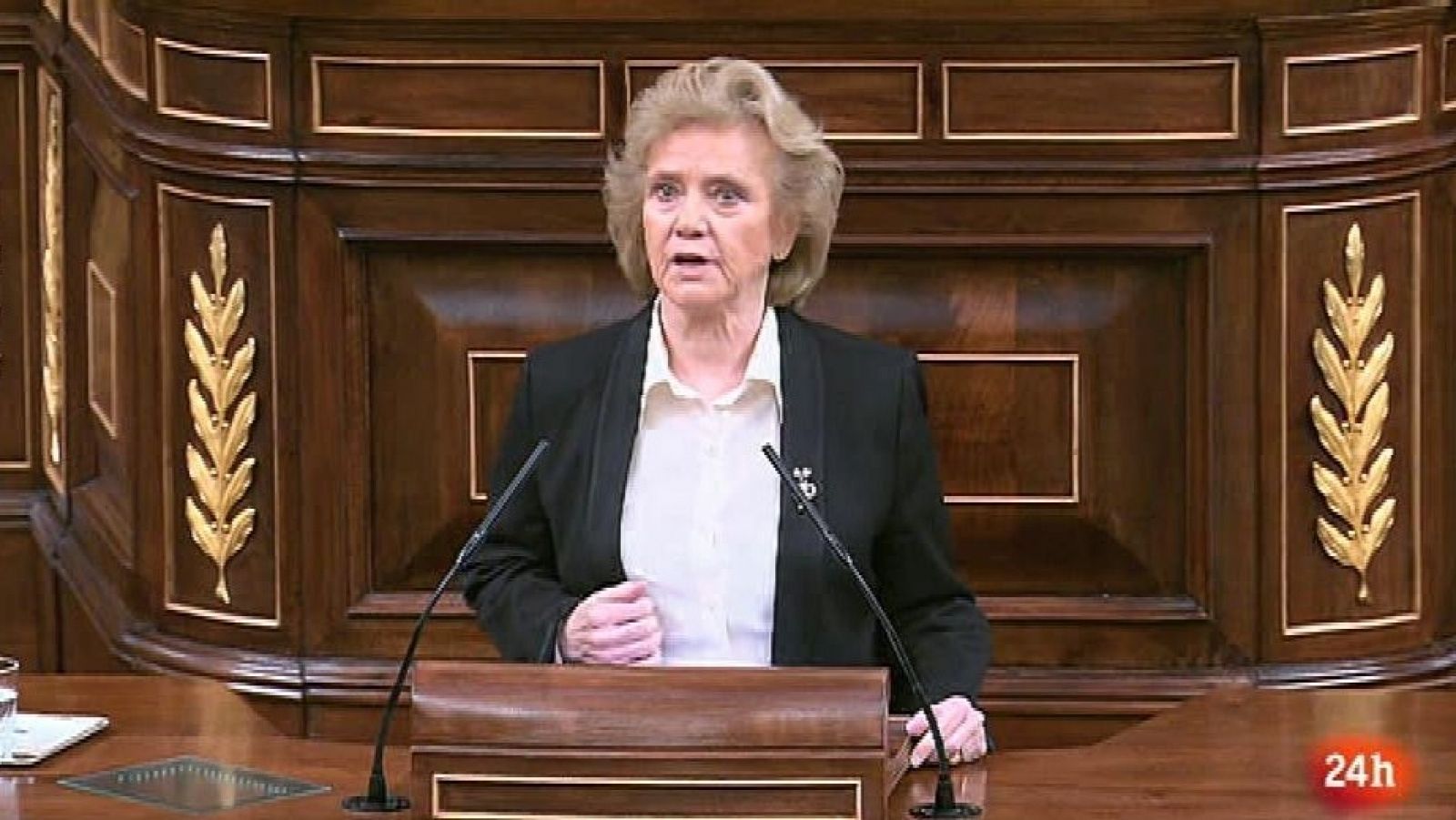 Parlamento: Soledad Becerril se despide como Defensora del Pueblo | RTVE Play