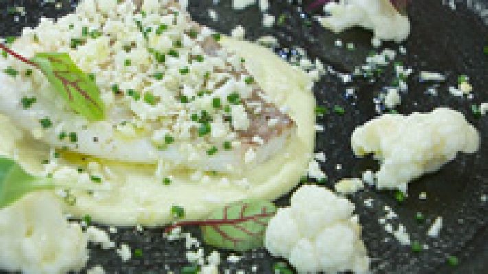 RTVE Cocina - Rodaballo con coliflor