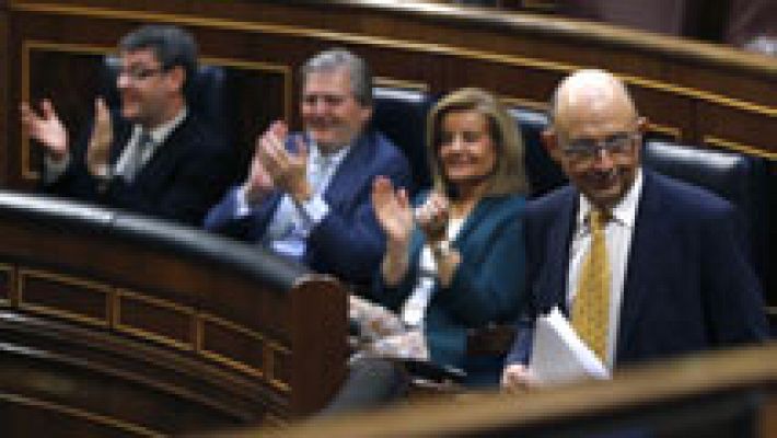 El Congreso aprueba el techo de gasto con el apoyo de Ciudadanos y el PNV