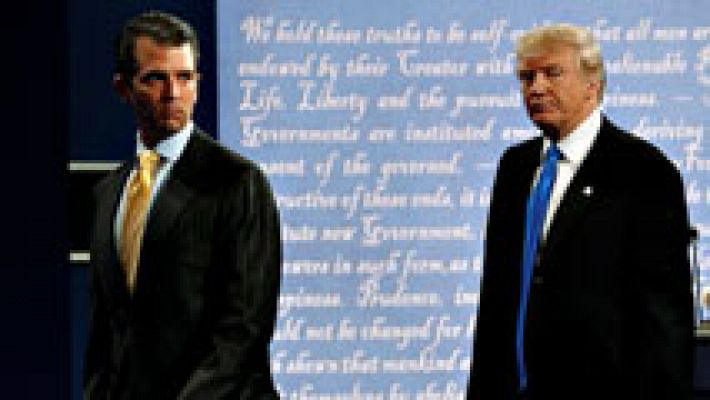 Telediario 1 - Trump Jr. aceptó el ofrecimiento de información sensible rusa sobre Clinton: "Me encanta"
