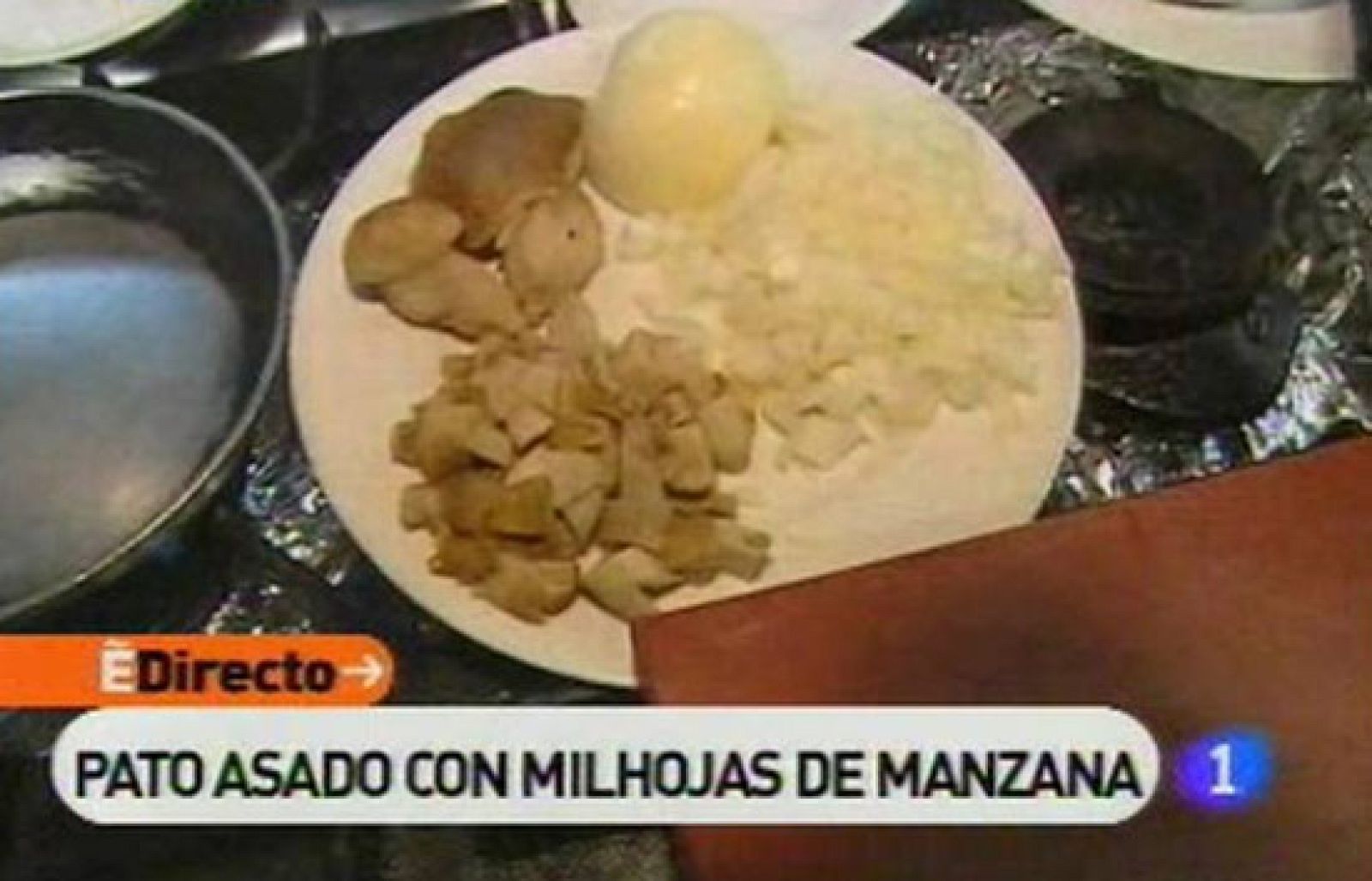 España Directo - Pato asado con milhojas de manzana - RTVE Cocina | Ver