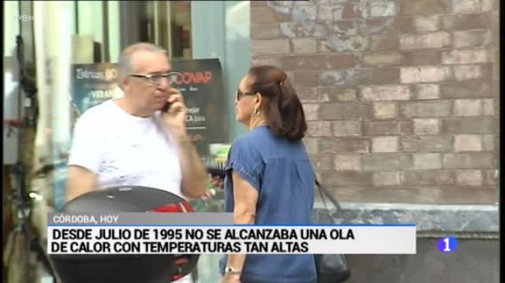  - Alertas roja y naranja por altas temperaturas en Andalucía