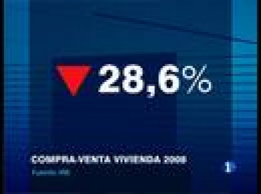 Cae la venta de viviendas