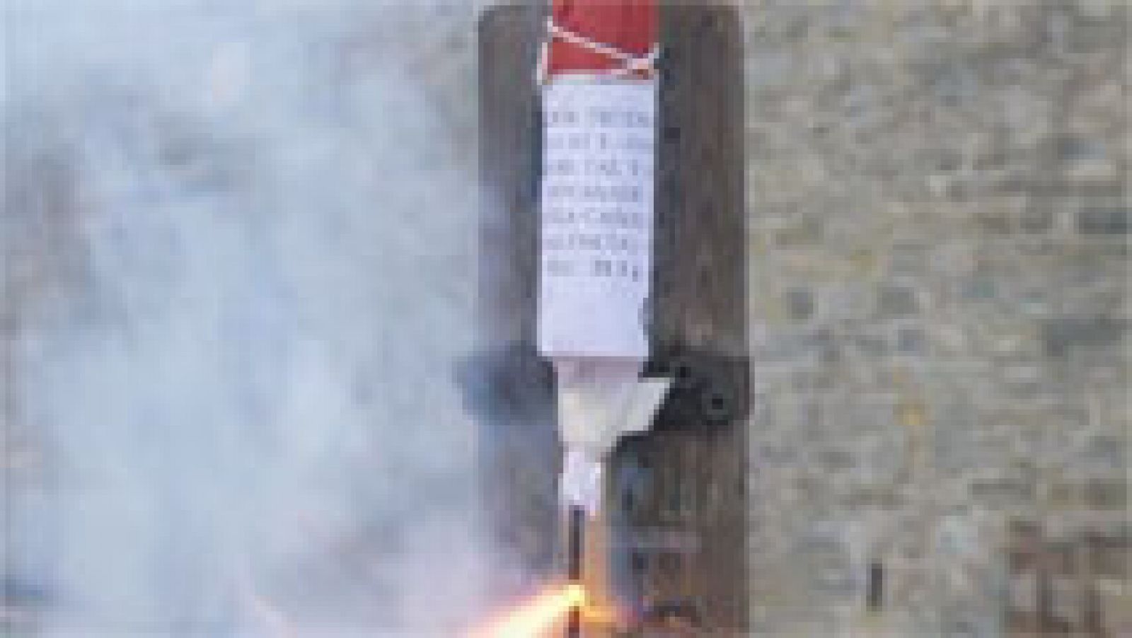 Dos cohetes dan inicio cada mañana a los encierros de los Sanfermines