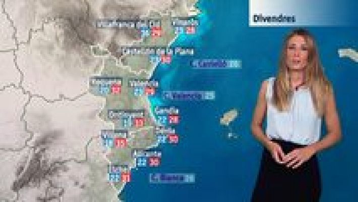L'informatiu - Comunitat Valenciana - El tiempo en la Comunidad Valenciana - 13/07/17