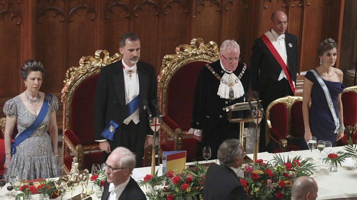  - El Rey Felipe VI insta a los británicos a invertir más en España