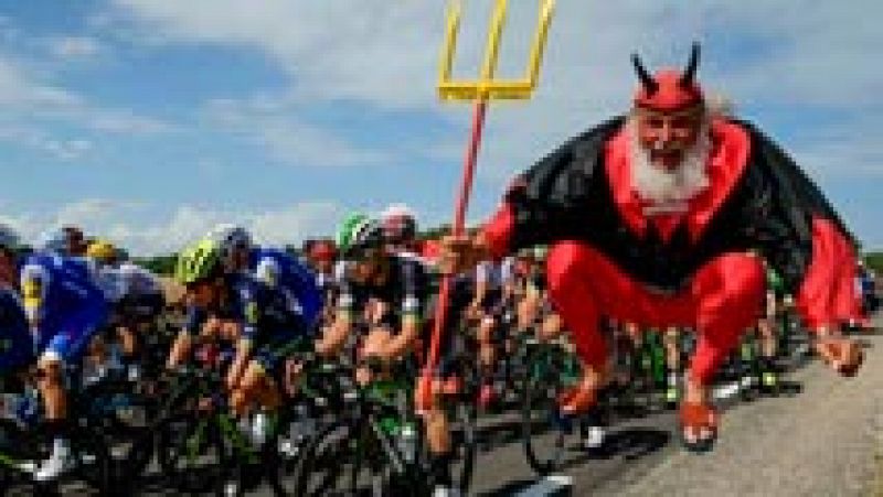 Tour 2017. Etapa 14. El 'diablo' Didi, un clsico del Tour de Francia que lleg desde Alemania | Ver