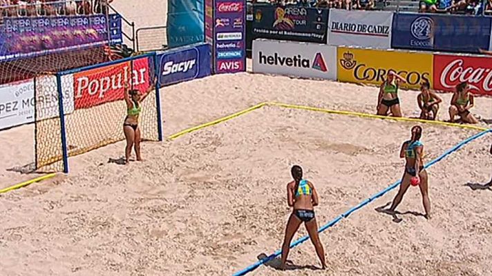 Balonmano Playa - Arena Handball Tour 3 Prueba Cádiz. Final Femenina