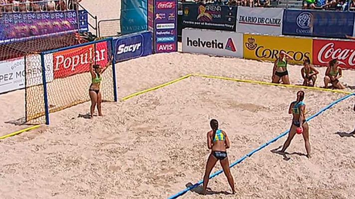 Balonmano - Balonmano Playa - Arena Handball Tour 3 Prueba Cádiz. Final Femenina