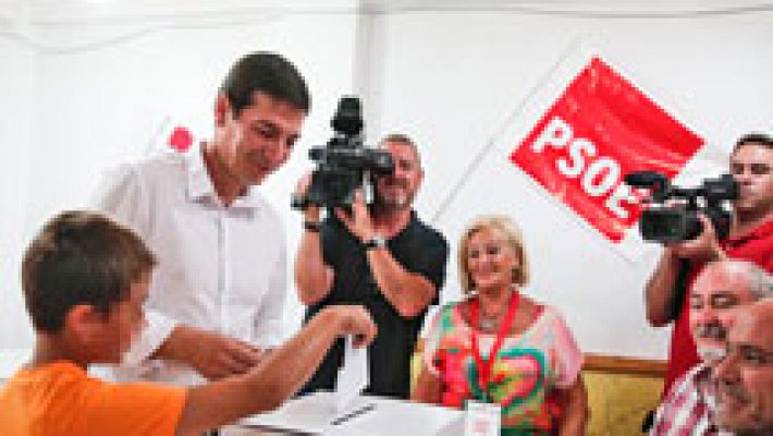 Telediario 1 - Primarias ene l PSOE en cuatro comunidades