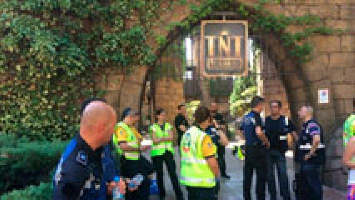 Telediario 1 - 33 heridos en una montaña rusa del Parque de Atracciones