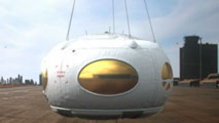 Telediario 1 - Así es la primera cápsula de turismo espacial fabricada en España