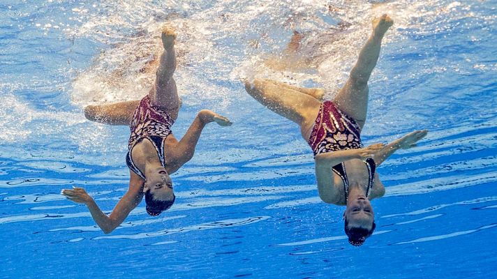  - Carbonell y Ramírez firman un quinto puesto en la clasificación del dúo libre