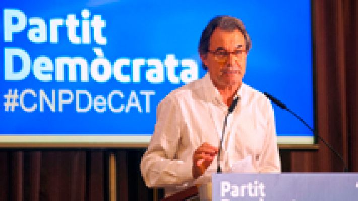 Telediario 1 - El Tribunal de Cuentas exigirá a Artur Mas el pago de los cinco millones que costó la consulta del 9N