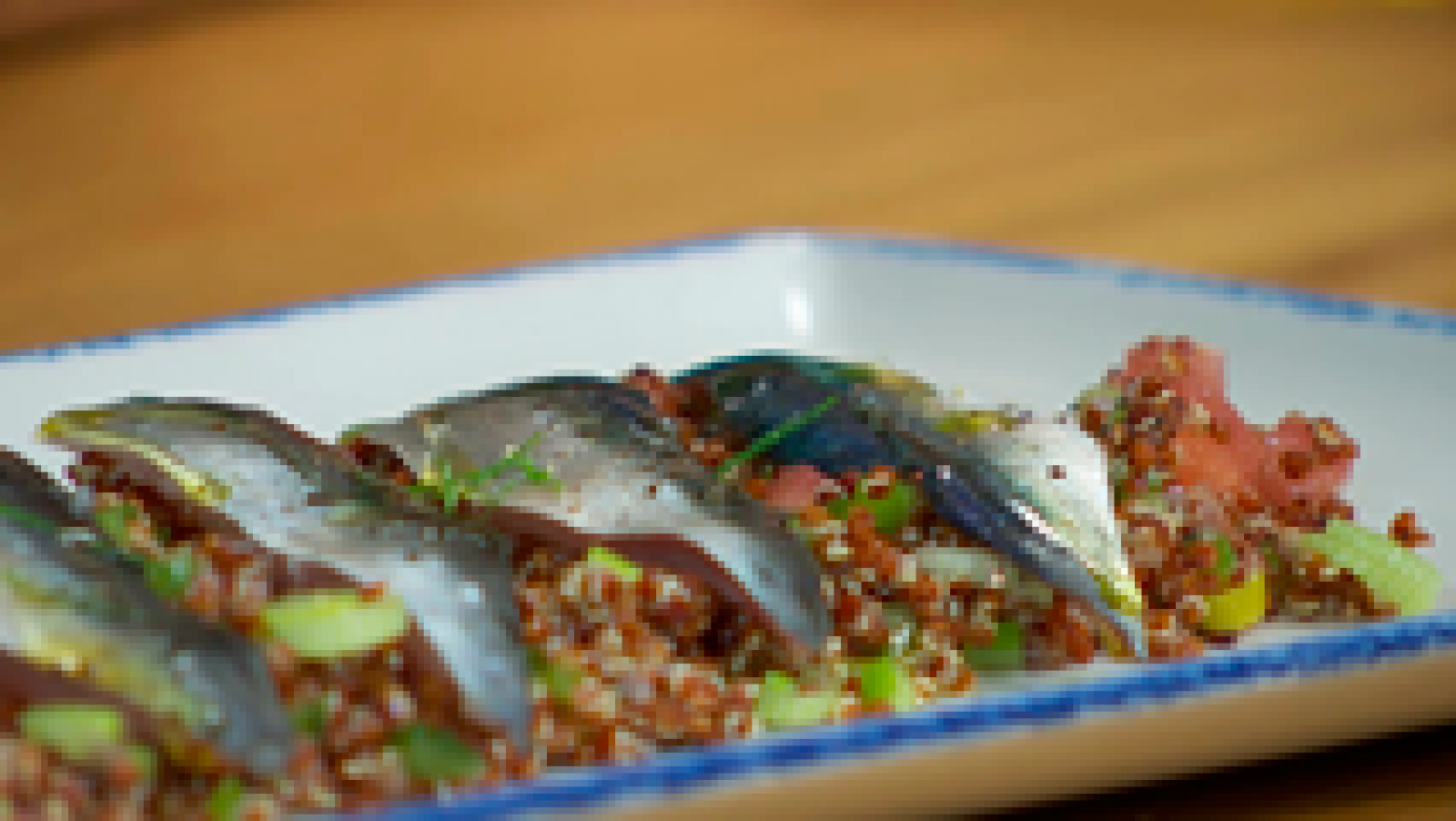 Torres en la cocina - Sardinas con tabulé de quinoa