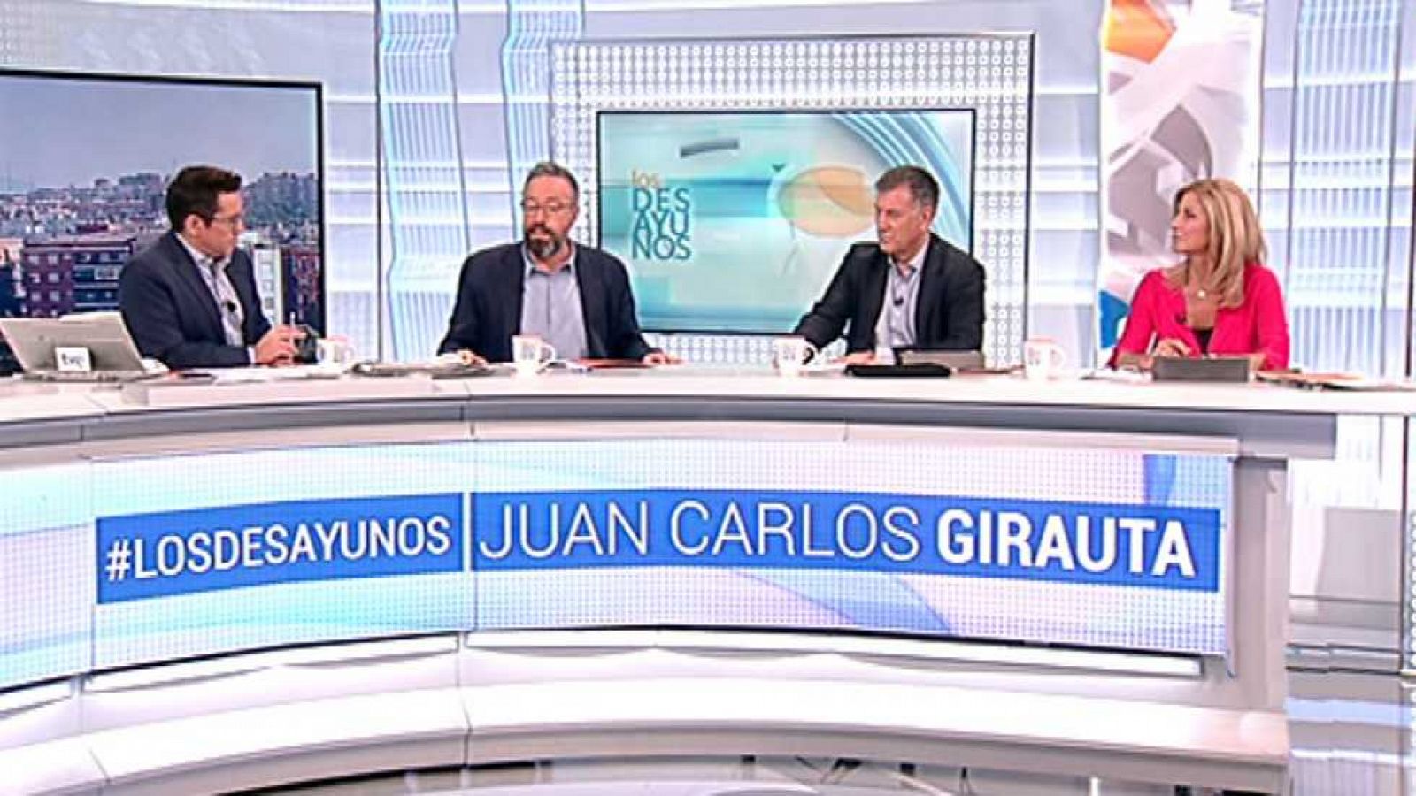 Los desayunos de TVE - Juan Carlos Girauta, Portavoz de Ciudadanos en el Congreso