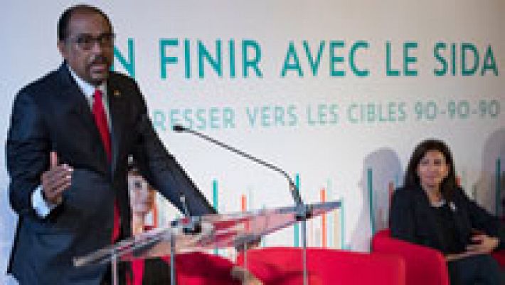 Telediario 1 - Desde 2005, las muertes por VIH se reducen a la mitad