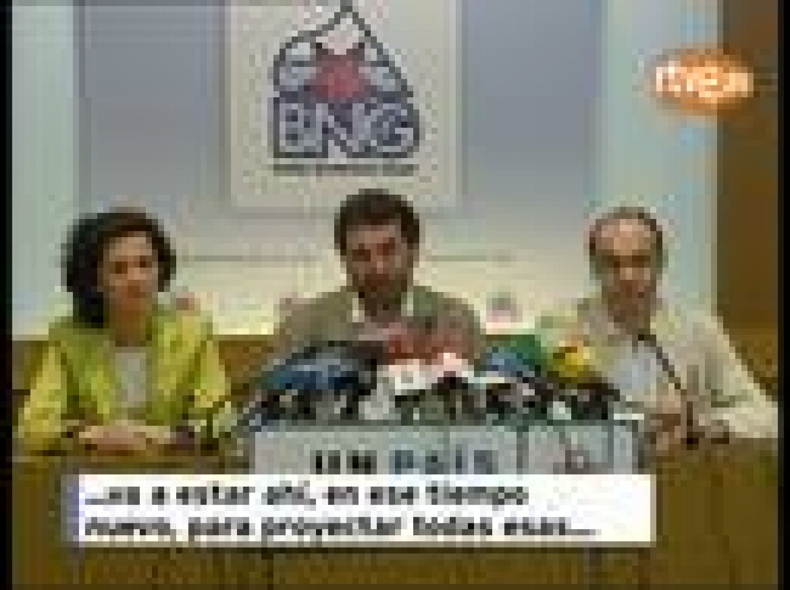 Declaraciones de Anxo Quintana tras las elecciones de junio de 2005 - Fue noticia en el Archivo de RTVE | Ver