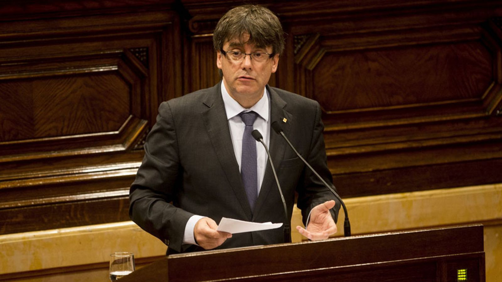 Puigdemont responde al Gobierno por el control de los gastos de la Generalitat