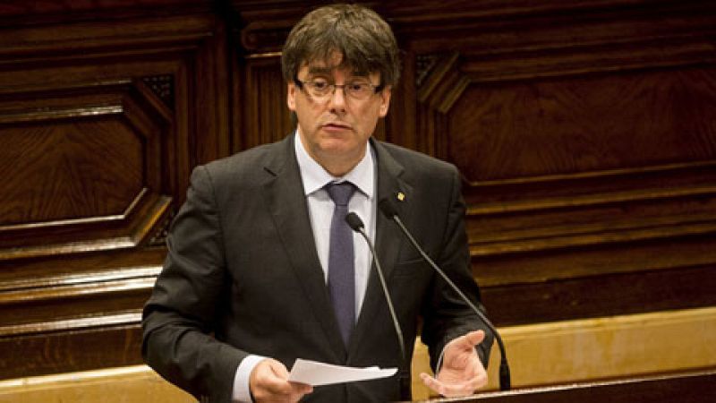 Puigdemont responde al Gobierno por el control de los gastos de la Generalitat