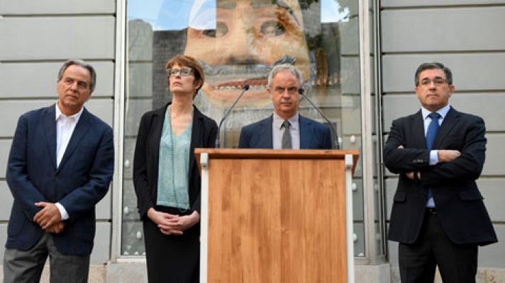 Telediario 1 - La Fundación cree que la exhumación se debería haber evitado