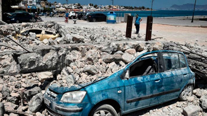 La isla griega de Kos intenta recuperar la normalidad 