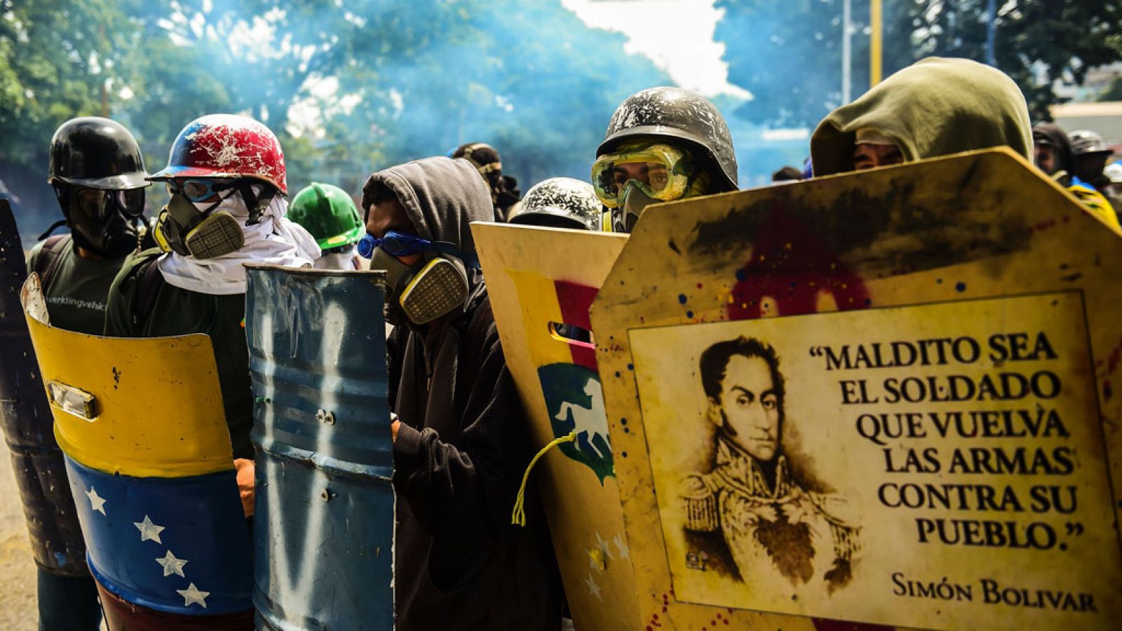 Las protestas del sábado en Venezuela se saldan con disturbios y varios heridos