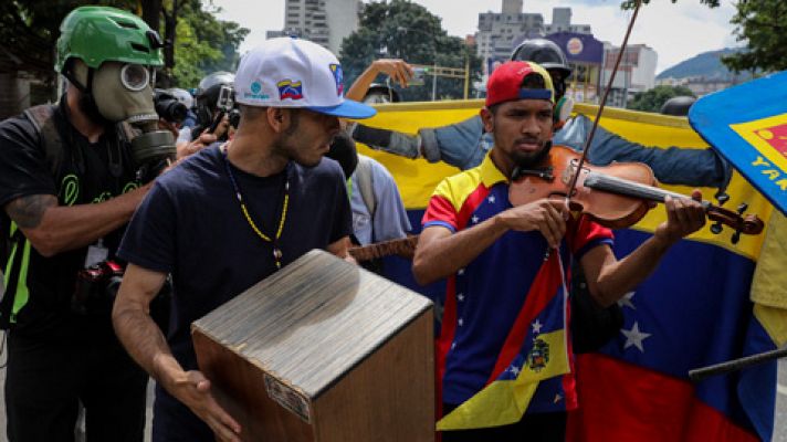 El violinista más famoso de Caracas