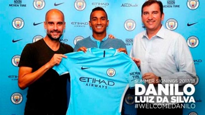 Telediario 1 - Danilo ficha por el City de Guardiola