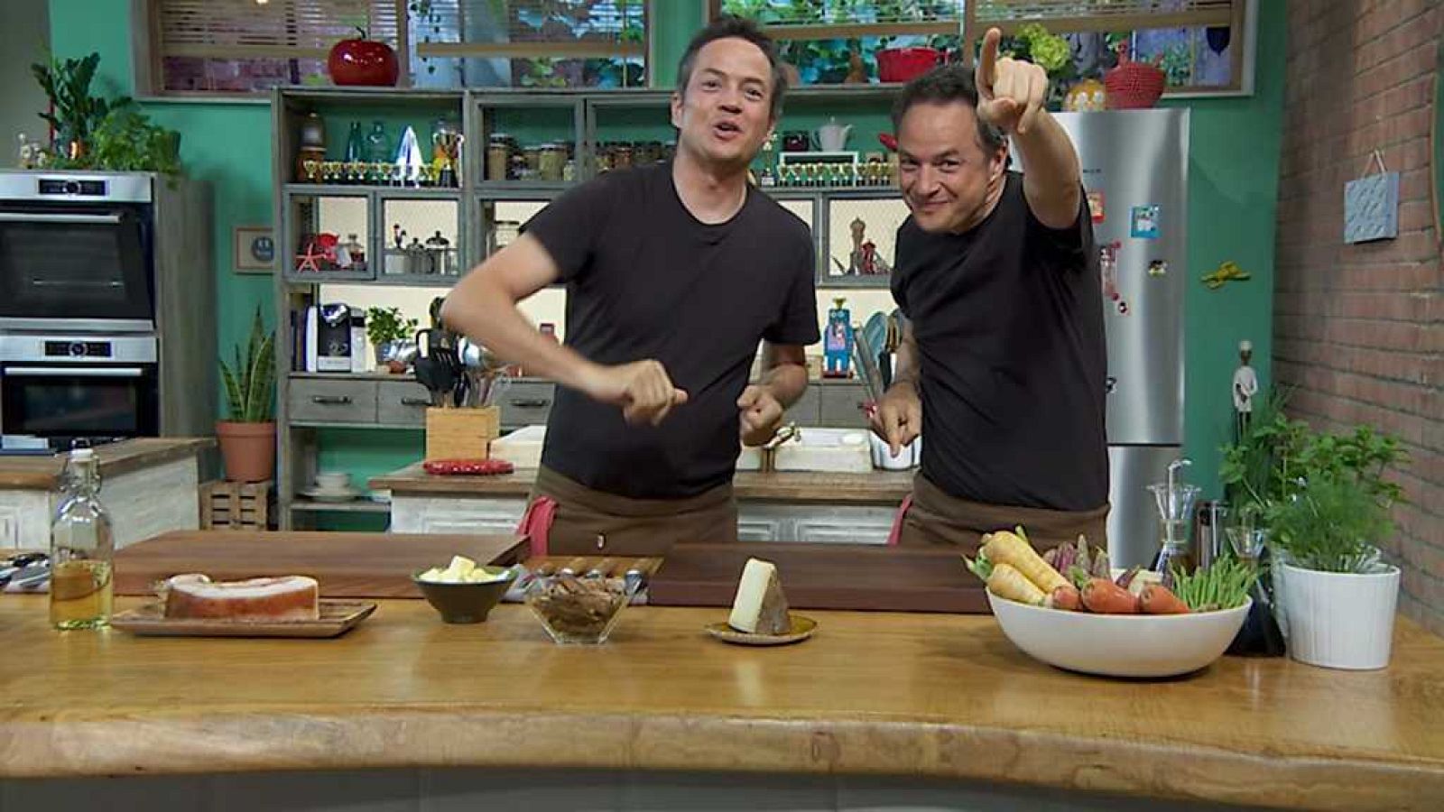 Torres en la cocina - Risotto de verduras y melocotones al vino - ver ahora