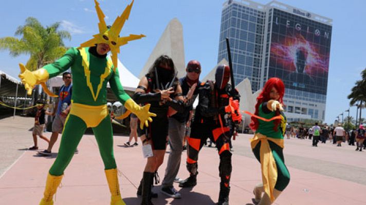 Telediario 1 - Finaliza la Comic Con de San Diego