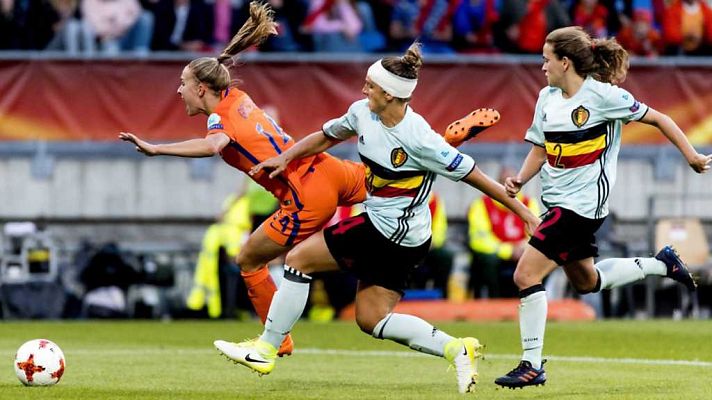 Fútbol - Cto. de Europa Femenino 2017: Bélgica - Holanda