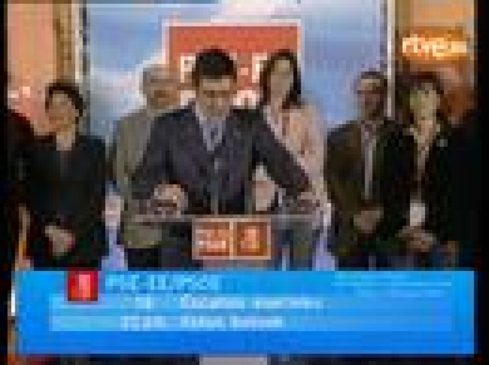 Declaraciones de Patxi López tras las elecciones vascas de abril de 2005 - Fue noticia en el Archivo de RTVE | Ver