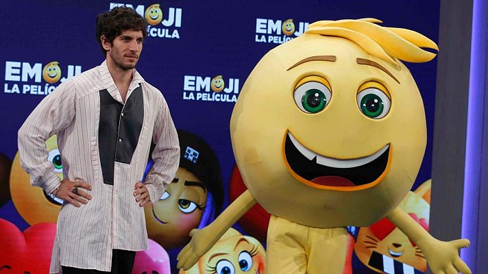 Telediario 1 - Se presenta en Madrid 'Emoji: La película'