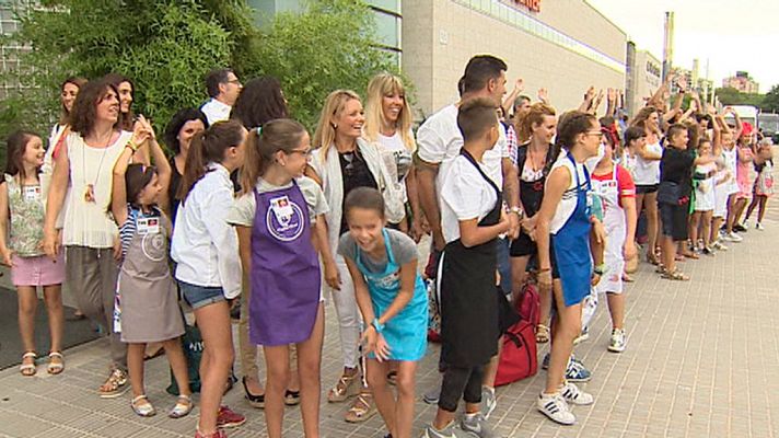 Telediario 1 - Arranca en Barcelona el casting de Masterchef junior