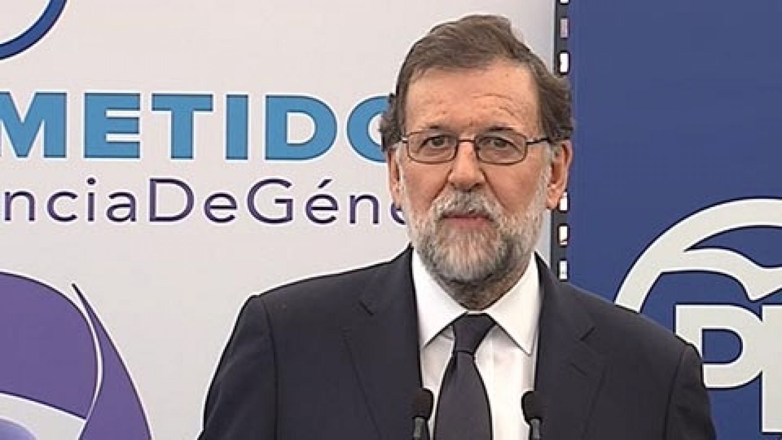 Sin programa: Rajoy se muestra satisfecho de haber colaborado con la Justicia | RTVE Play