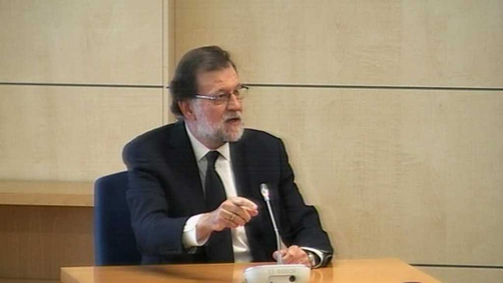 Especiales informativos - Declaración de Mariano Rajoy en la Audiencia Nacional