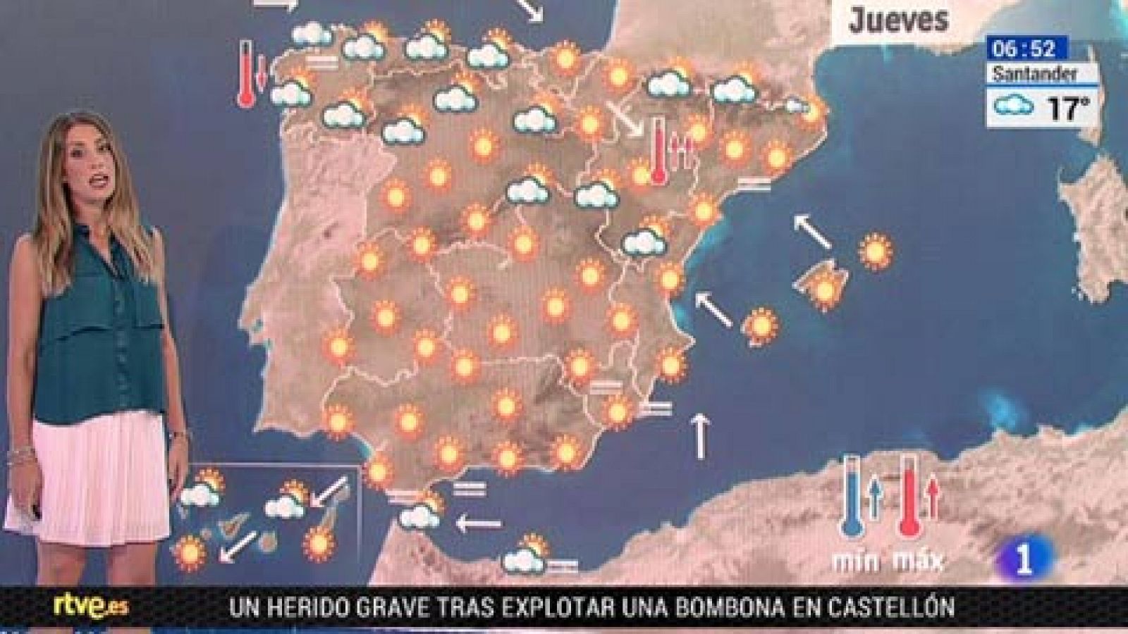 El tiempo: Las temperaturas suben en todo el país | RTVE Play