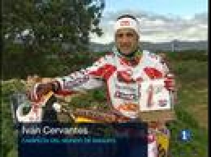 Iván Cervantes se proclamó campeón del mundo de enduro en pista cubierta en Madrid. Su próximo reto es el mundial, para el que se está preparando a conciencia 