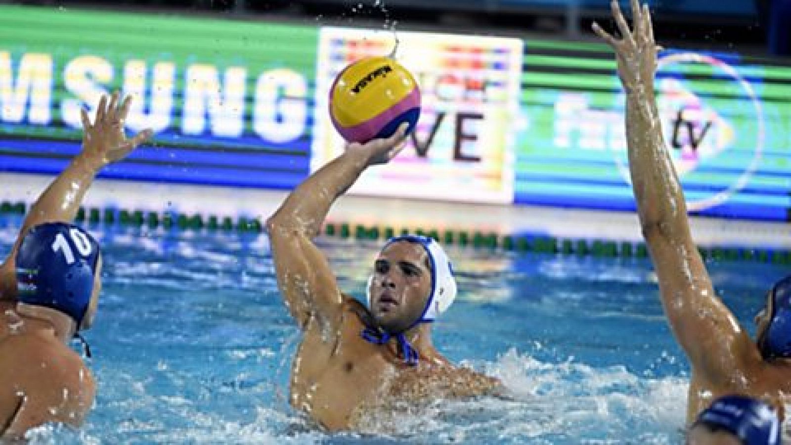 Sin programa: Waterpolo - Cto. Mundo Masc. 1ª Semifinal: Grecia - Hungría | RTVE Play