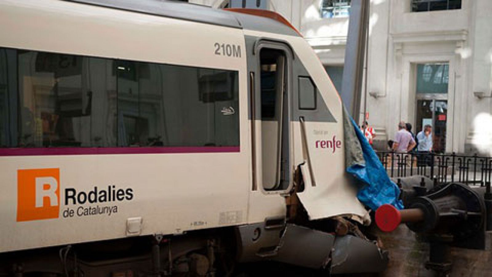 La comisión de investigación determinará las causas del accidente de tren en la Estación de Francia de Barcelona