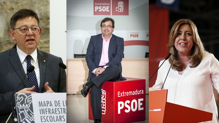 Telediario 1 - El PSOE ratifica a su cúpula en seis comunidades autónomas
