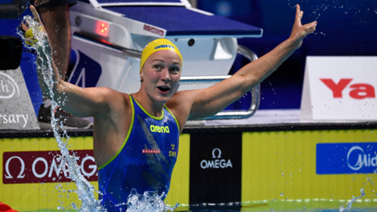 Mundial de Budapest | Natación: La sueca Sjöstrom bate el récord mundial de los 50 libre (23.67)