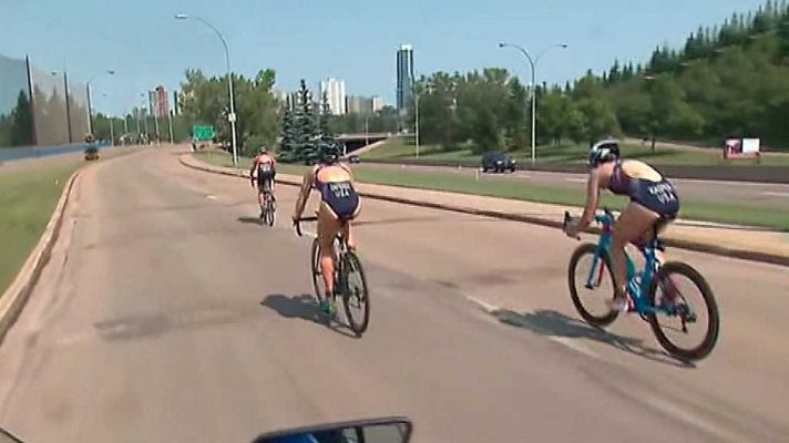 ITU World Series. Carrera Élite Femenina Sprint. (Edmonton)