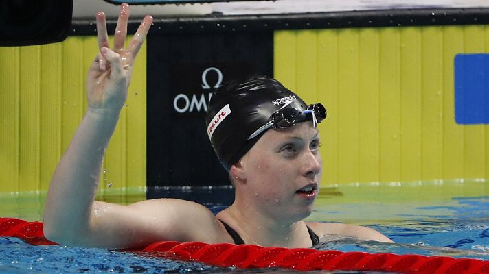  - Lilly King bate el récord del mundo de 50 braza