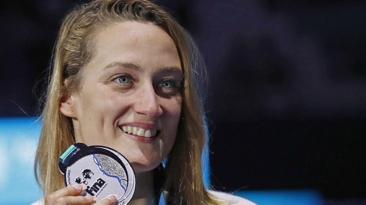 Telediario 1 - Mireia Belmonte cierra su Mundial con una nueva plata en 400 estilos