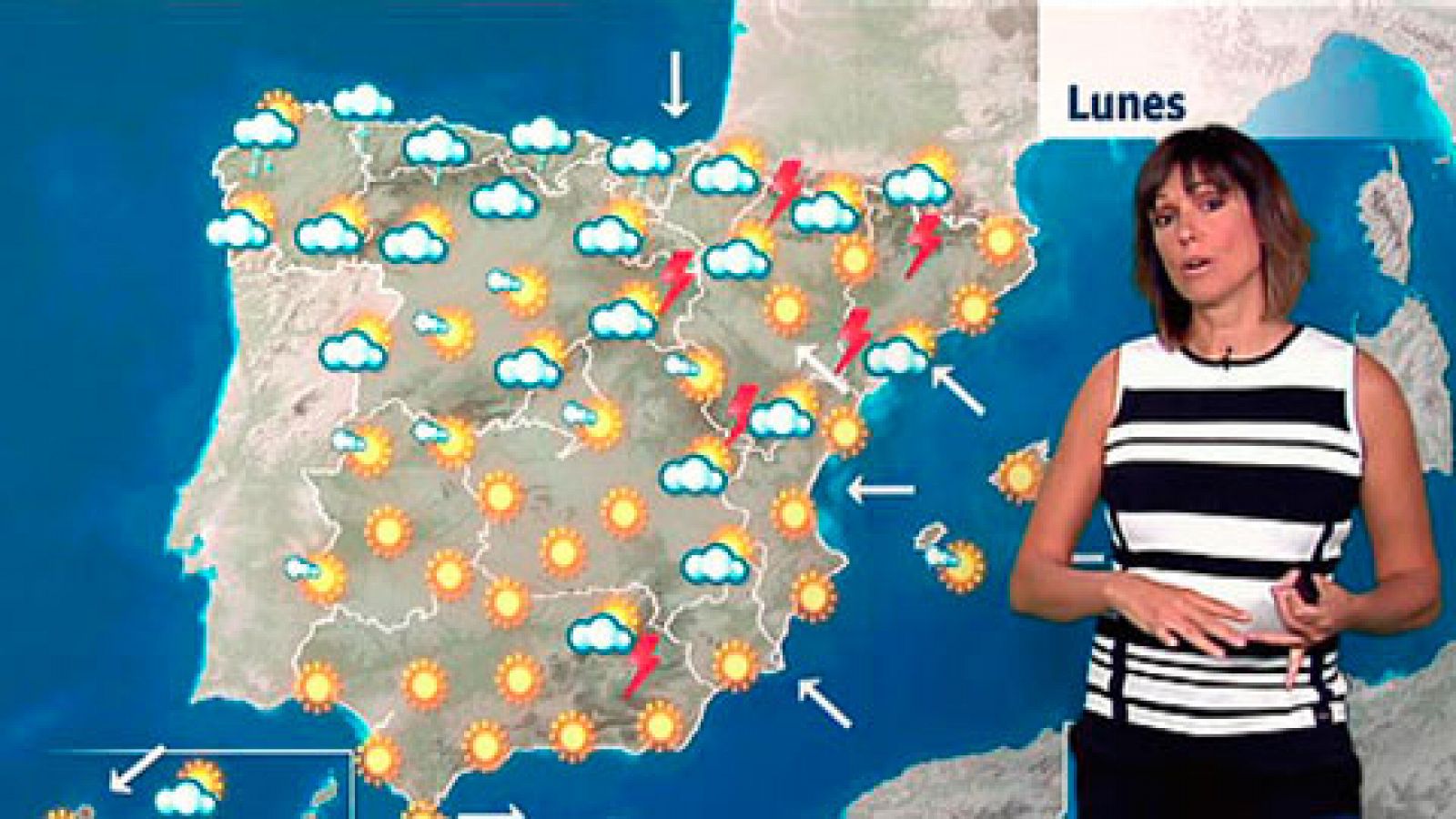 El tiempo: Menos calor en el oeste y Canarias y termómetros muy altos en Baleares | RTVE Play